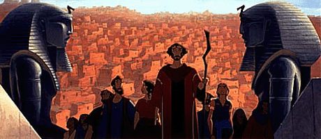 Панорамы в "Принце Египта" восхищают и впечатляют . (c) DreamWorks LLC.